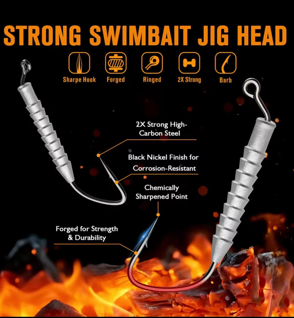 1/16 oz Hover Jig 5 Pack