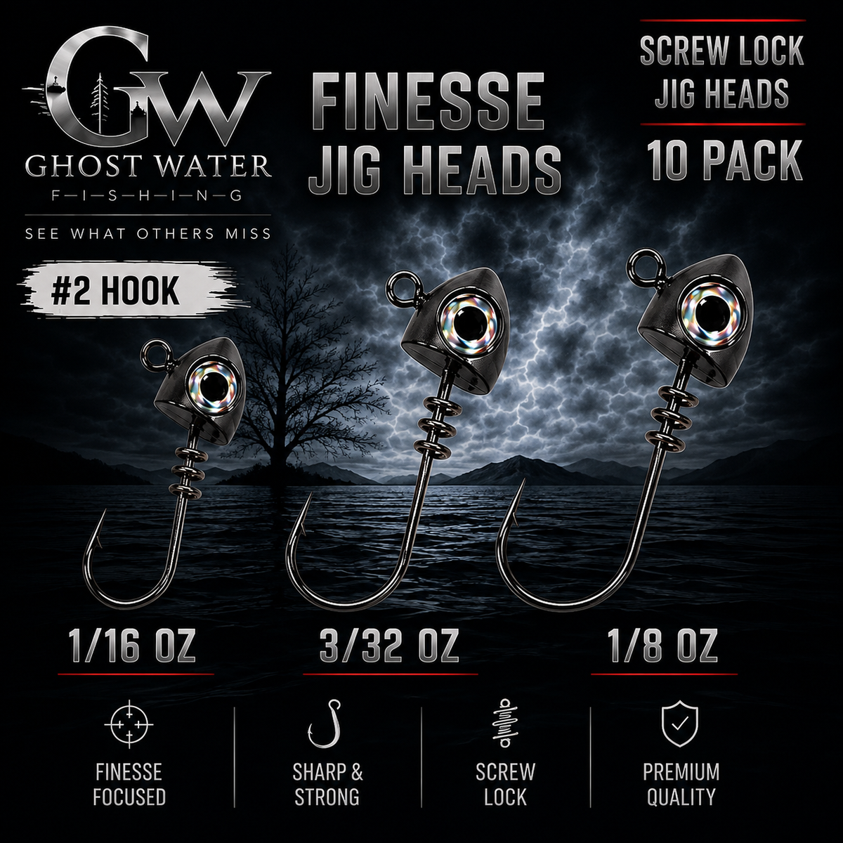 Screw Lock Jig Head
